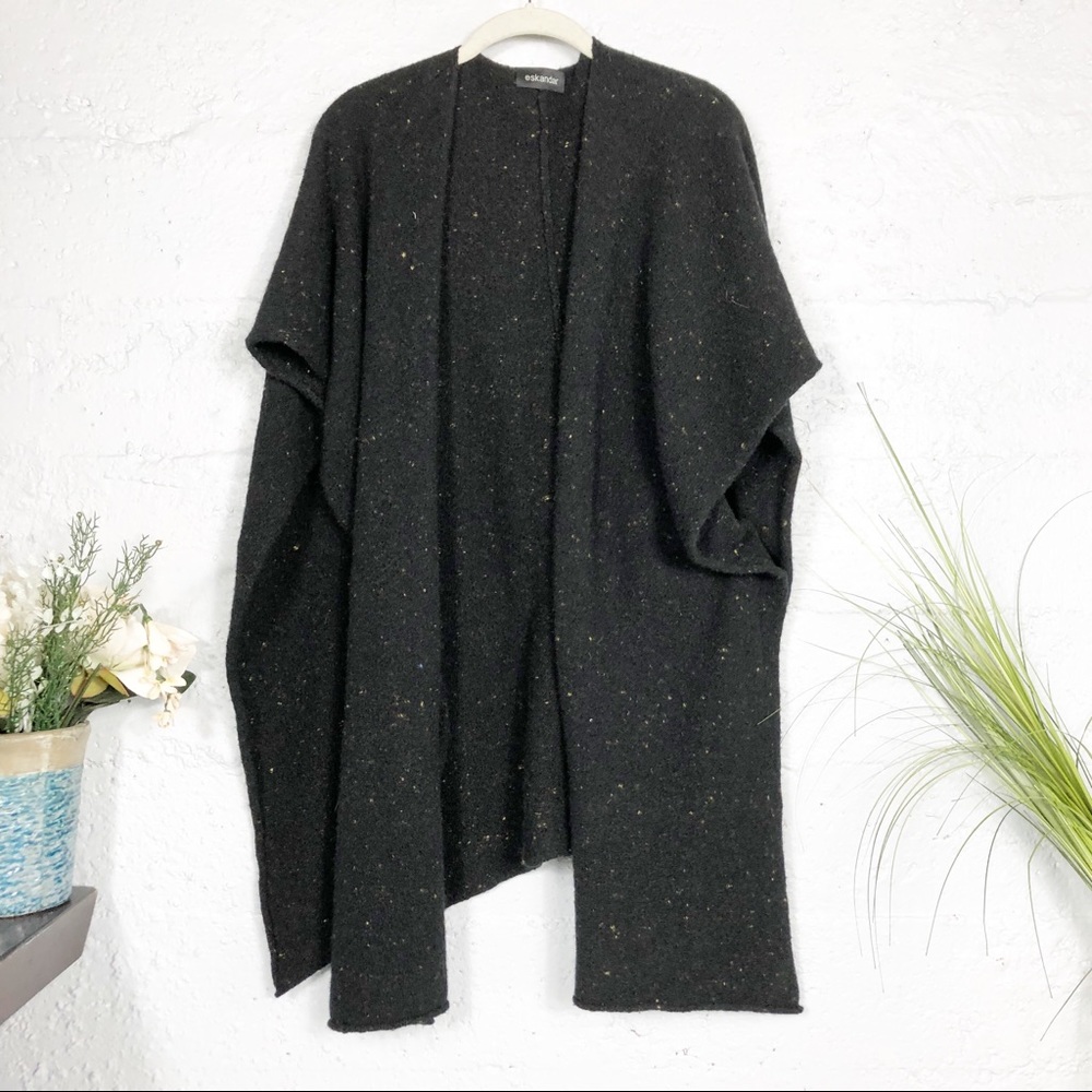 Eskandar Shawl Cashmere Cape - Picture 2 of 8